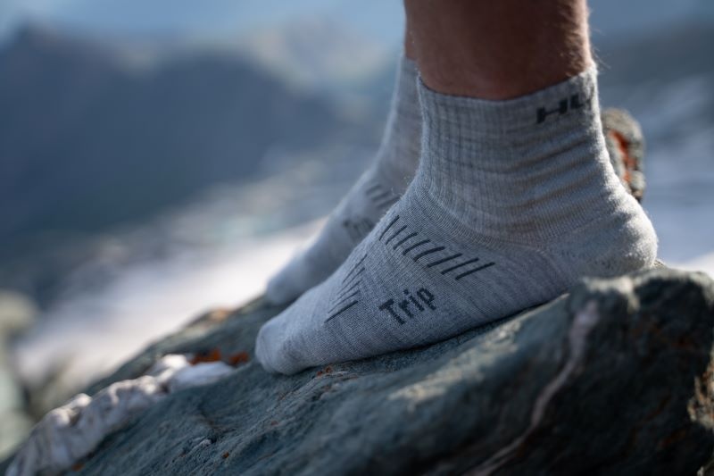 Socks - Trail 3-pack - black/anthracite/light grey, L (41-44